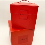 NARCISO RODRIGUEZ RED BACKUP JEWELRY BOX 