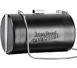 JEAN PAUL GAULTIER CLUTCH CYLINDER BAG BLACK 