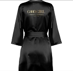 CAROLINA HERRERA RED SILK BATH ROBE FOR WOMEN 