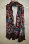 YVES SAINT LAURENT  VINTAGE 100% SILK SCARF JAPAN ***