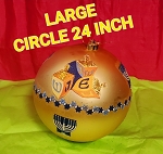 HANDMADE DECORATIVE HANUKKAH ORNAMENT LARGE SIZE 