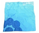 JOHN GALIANO UNISEX BLUE 100% SILK VINTAGE SCARF ***