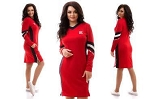 RED FASHION WOMEN SPORTS DRESS