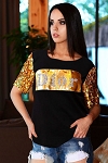SPARKLY FASHION WOMEN SUMMER TOP DIOR 
